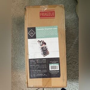 Sorbus Clear Cosmetic Organizer Case